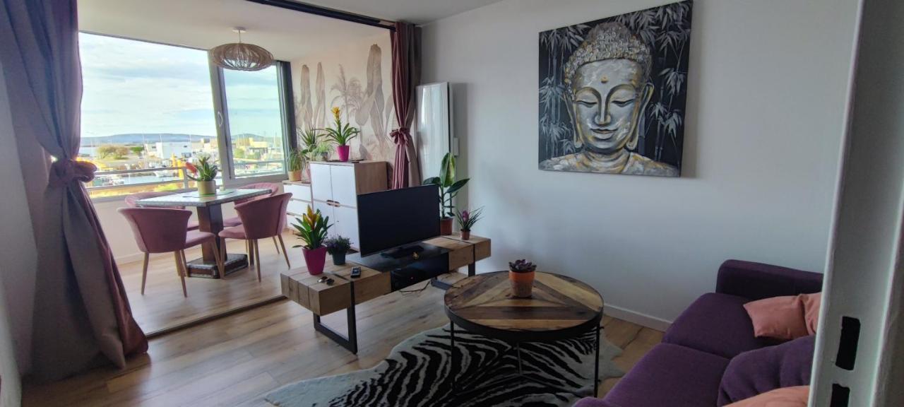 La Perle Bleue, 100 M De La Plage, Parking, Wifi Фронтиньян Экстерьер фото