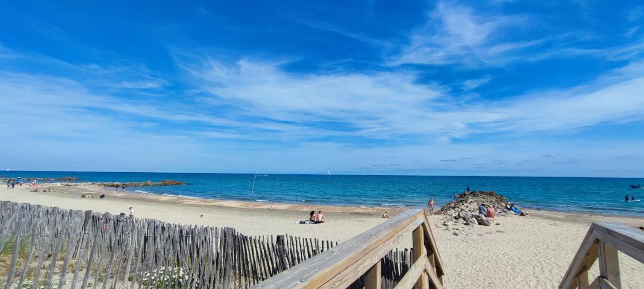 La Perle Bleue, 100 M De La Plage, Parking, Wifi Фронтиньян Экстерьер фото