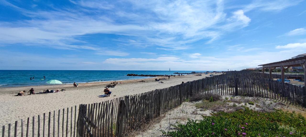 La Perle Bleue, 100 M De La Plage, Parking, Wifi Фронтиньян Экстерьер фото