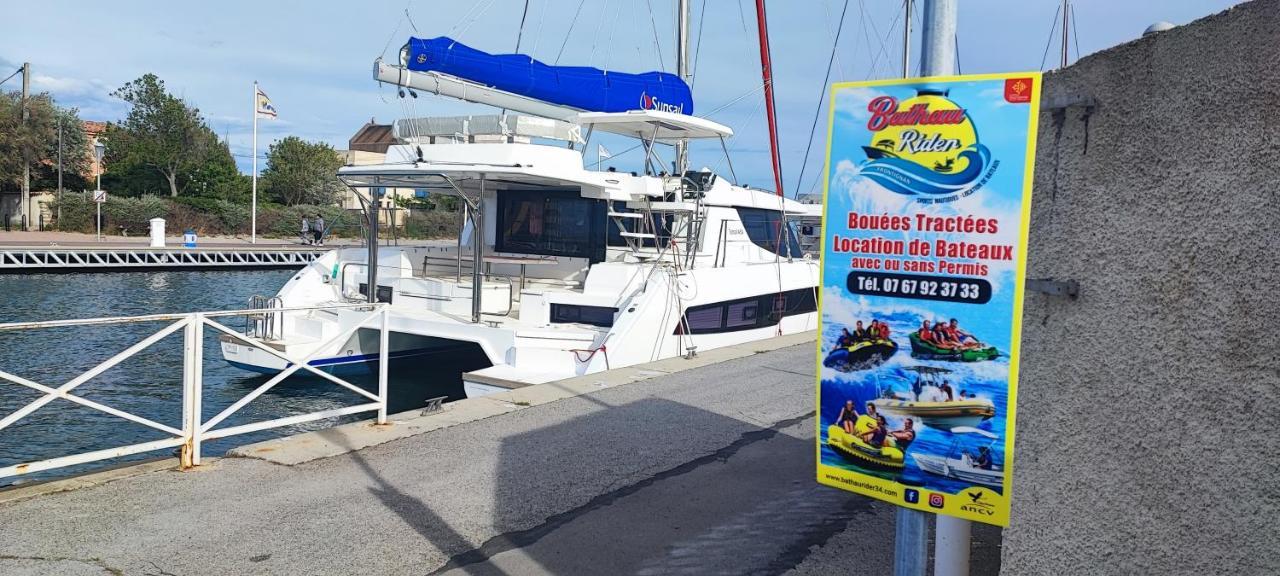 La Perle Bleue, 100 M De La Plage, Parking, Wifi Фронтиньян Экстерьер фото